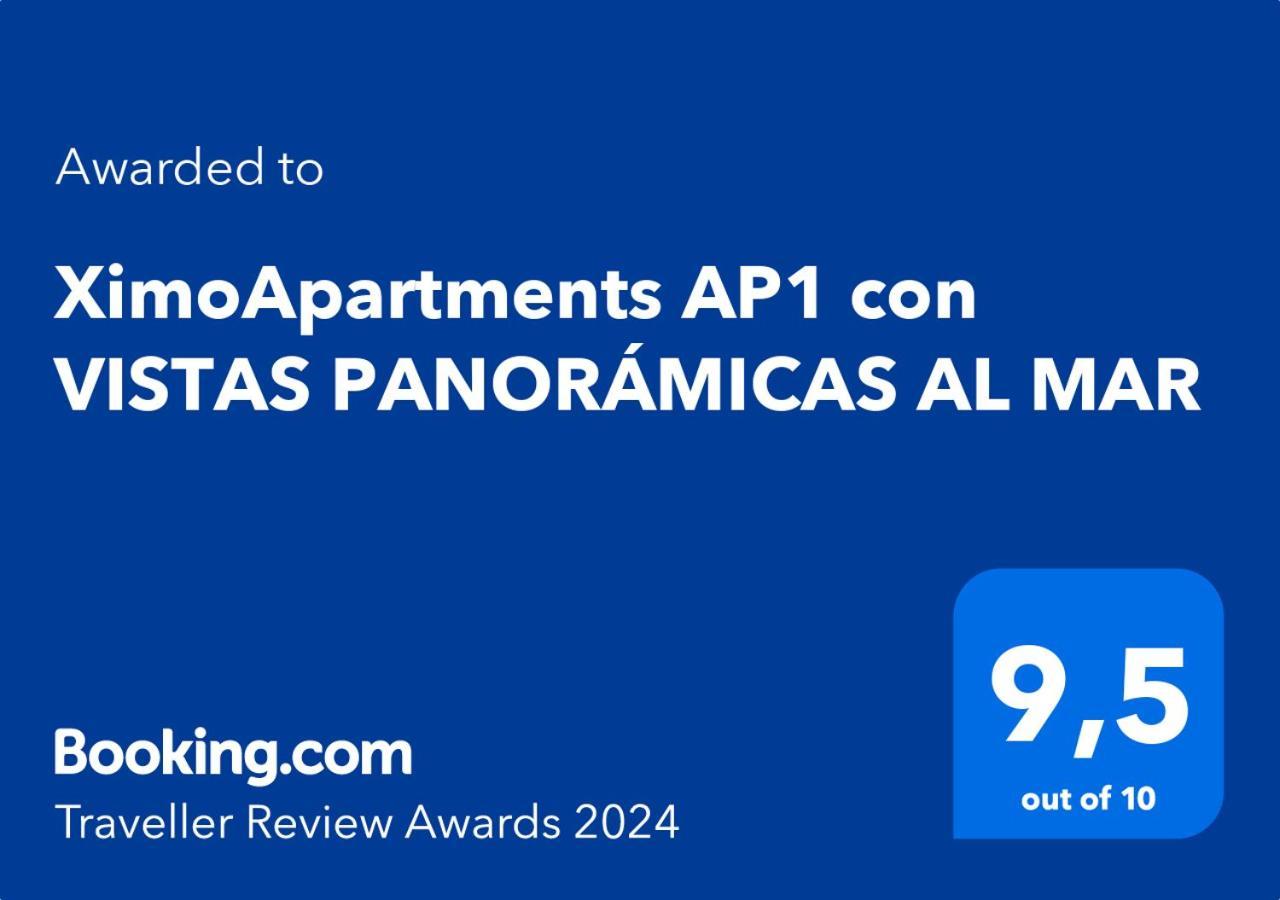 Ap-1 Ximoapartments Con Vistas Panoramicas Al Mar Oliva Exteriör bild